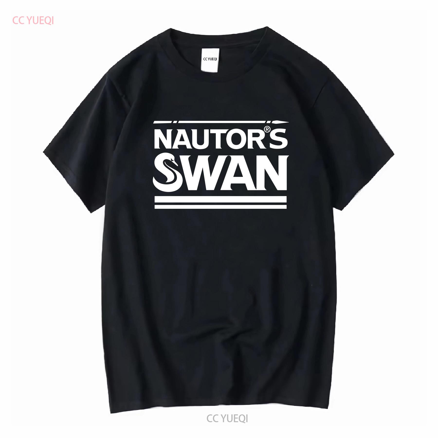 

Nautors Swan Logo Cotton T Shirt Size S 5XL long or short sleeves vintage Washed Stylish Comfortable Casual 4XL