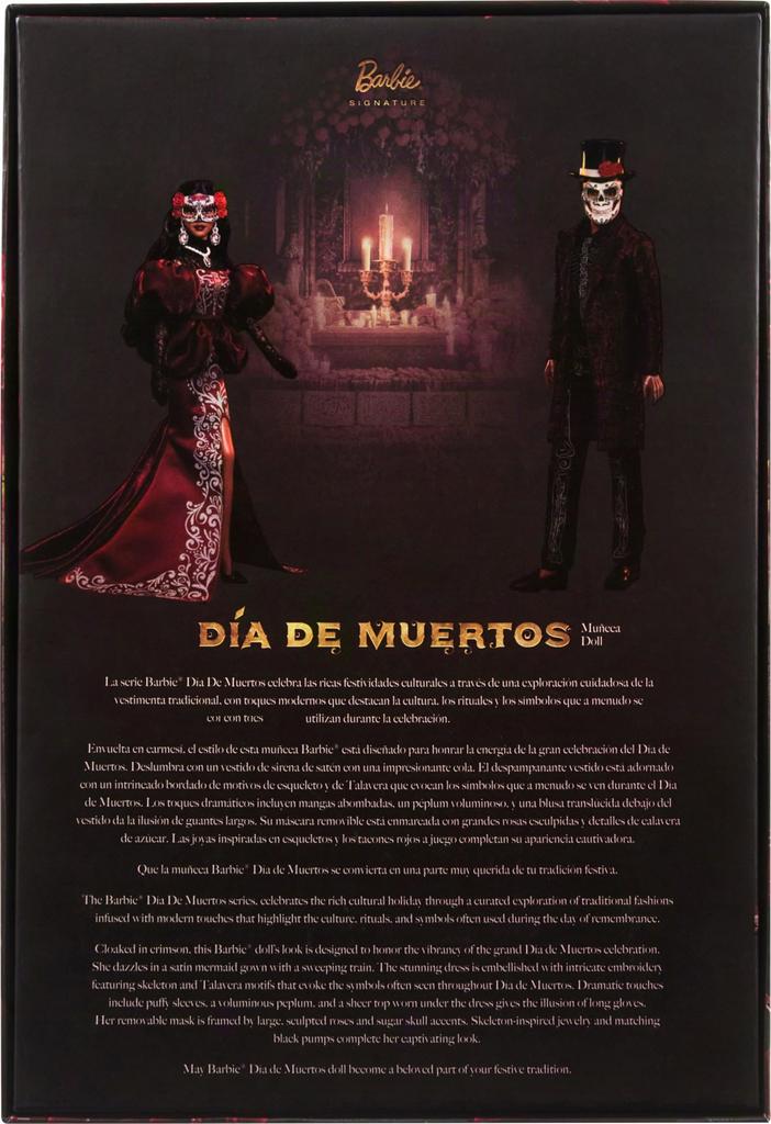 Barbie Signature Dia De Muertos Barbie Collector Doll JJX96 (Ages 6+)