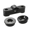 Solid Shifter Stabilizer Linkage Bushing Kits Black Fit for Acura Integra Honda Civic Del Sol CRX B Series Engine