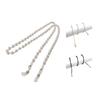 Exquisite Eyeglass Chain Multi-use Faux Pearl Stylish Bright-colored Eyewear Lanyard for Party