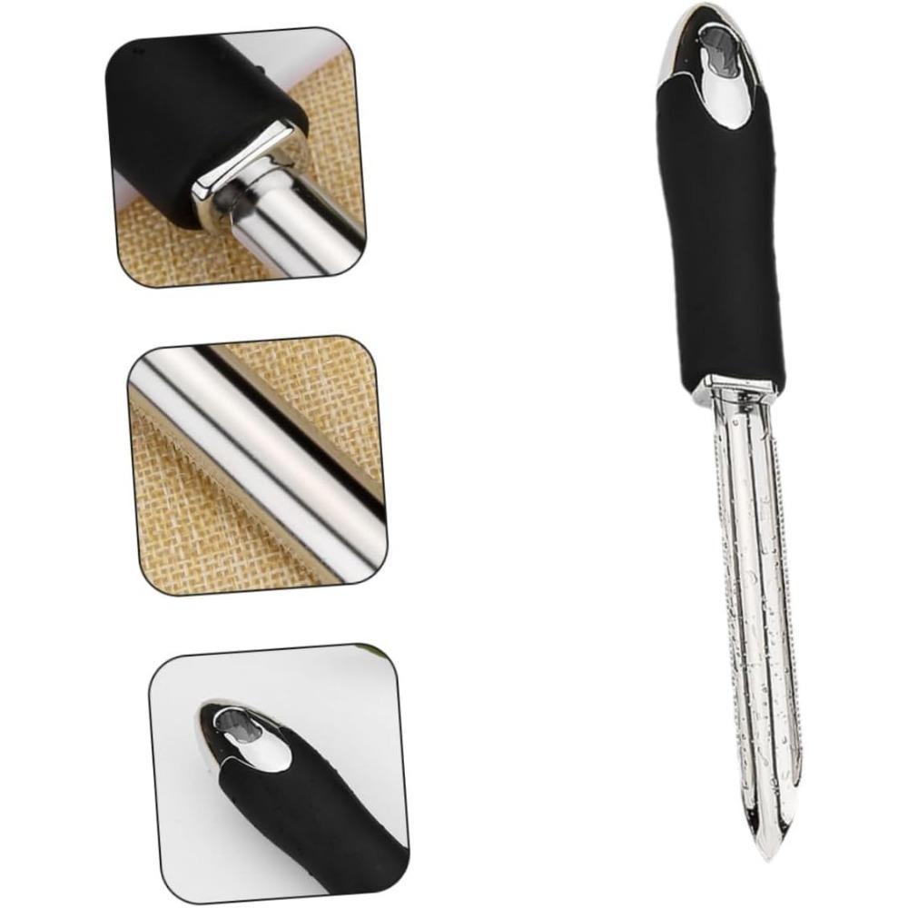 Pepper corer remover with teeth stainless steel corer, fruit corer removal, fruit corer, corer tool, kitchen tool, reusable
