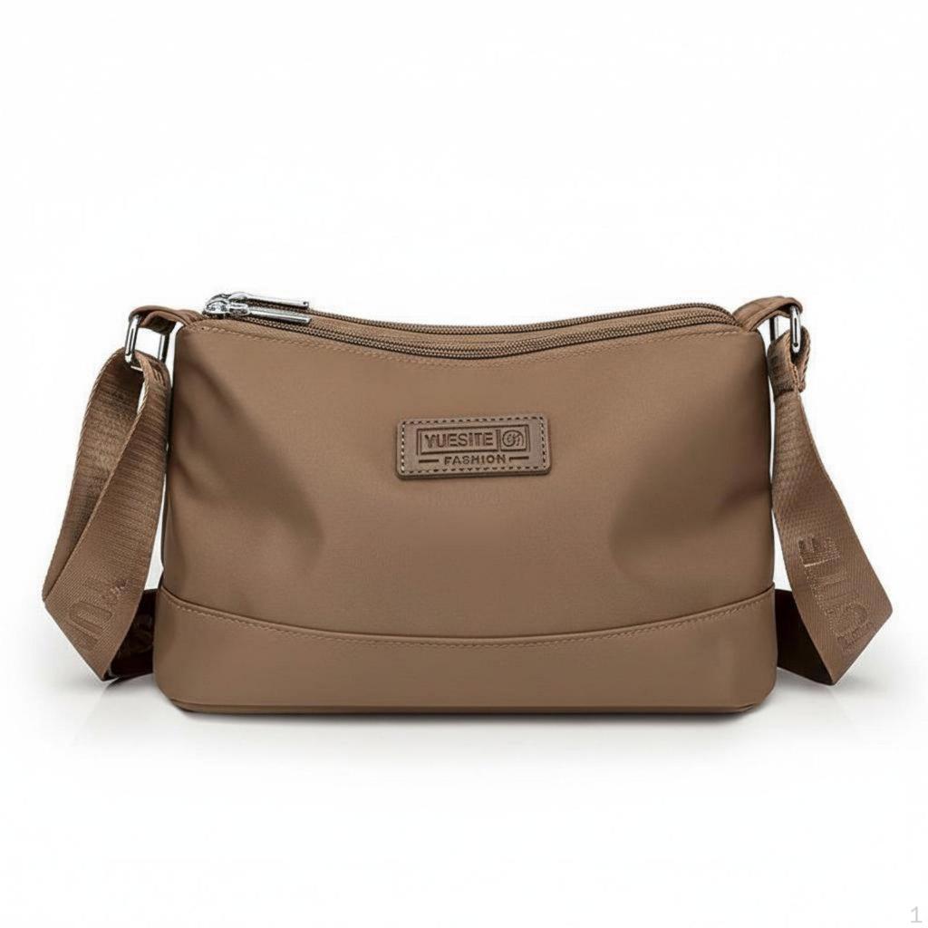 women's Crossbody Bag Large Capacity Nylon Adjustable Strap Casual Handbag for