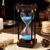 30/60 Minuten Büro- und Heimtextilien Kreative Sanduhr aus Holz Timer Sanduhr Sanduhr Dekorative Dekoration Uhren