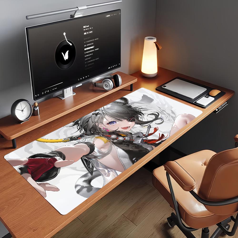 Game Arknights Endfield Tangtang Mouse Pad Non-slip Rubber Gamer Balance Computer Mat Decoracion Deskmat Laptop Office Large