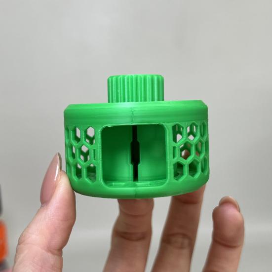 Tape Measure Organizer 3D Printed Hollow Visible Soft Measuring Tape Storage Box Portable Compact Universal Retractable Flexible Rule Holder