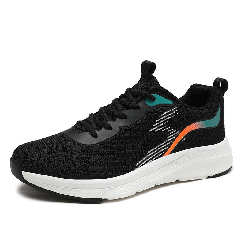 

Foreign trade cattle goods pick up leaks, boys fly-woven mesh breathable student shoes, lightweight soft soles, versatile running shoes, sports shoes 45