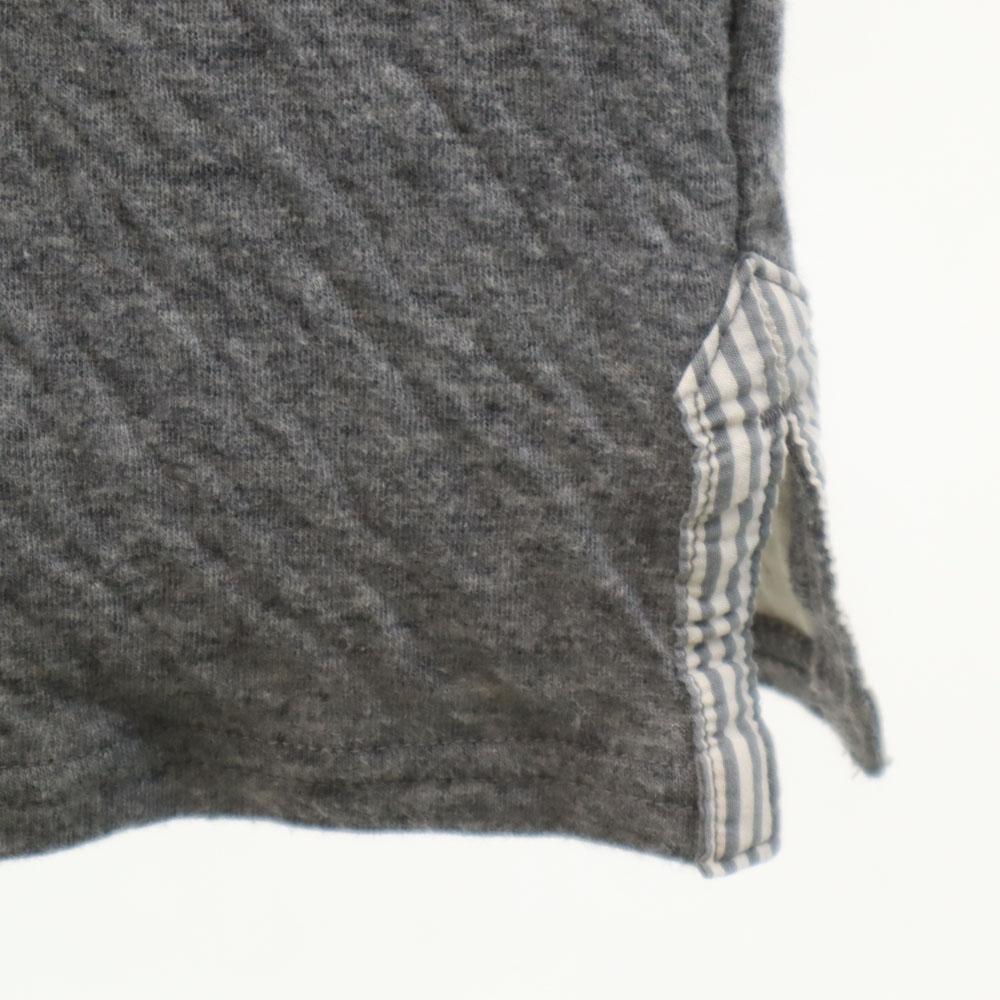 Y's for living made in Japan Long sleeve half button Cut L gray Men's Used