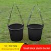 Durable Round Plastic Bucket for Watering Vegetables & Collecting Well Water