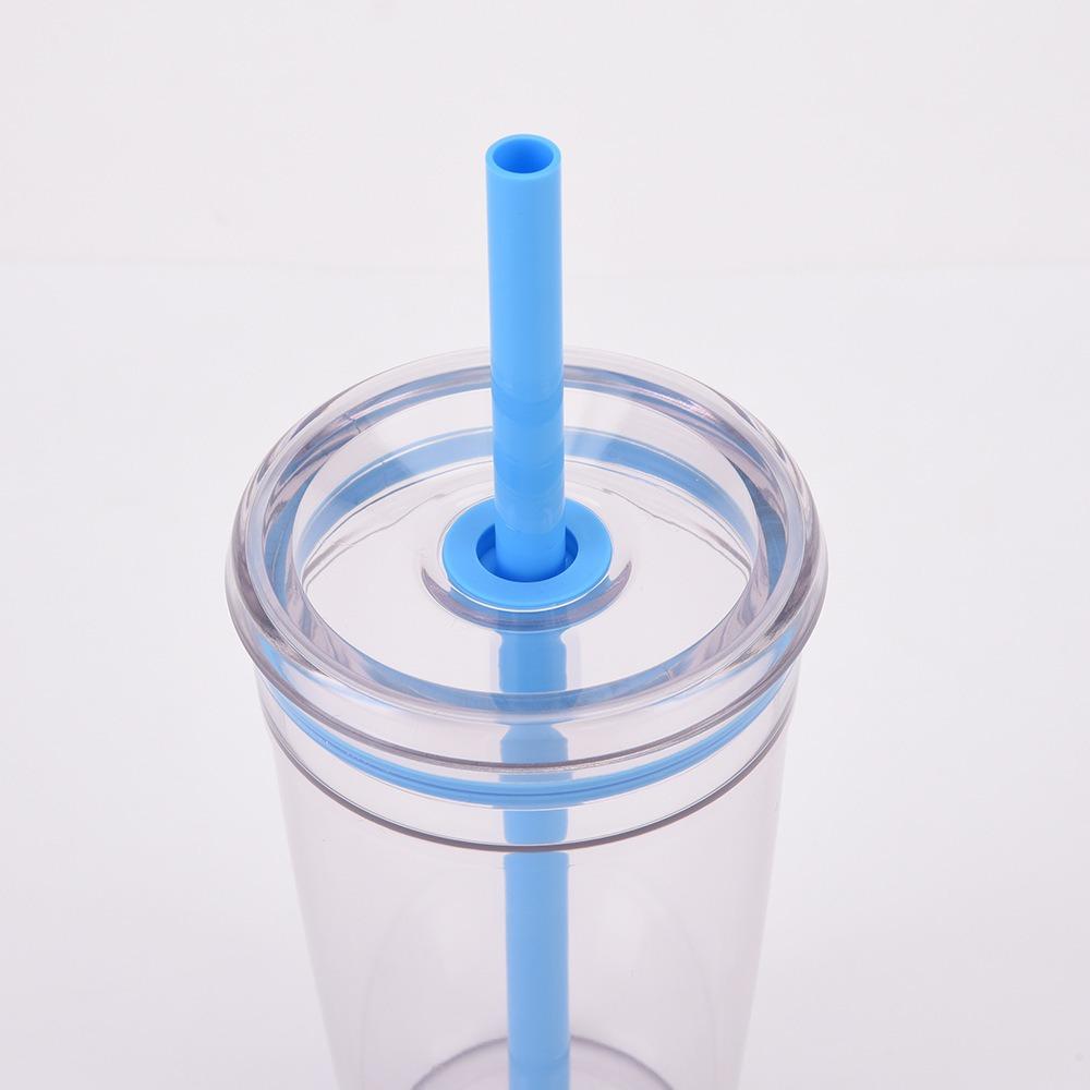 450ml Coffee Cup Reusable Car Tumbler Fashion Straw Cup Home