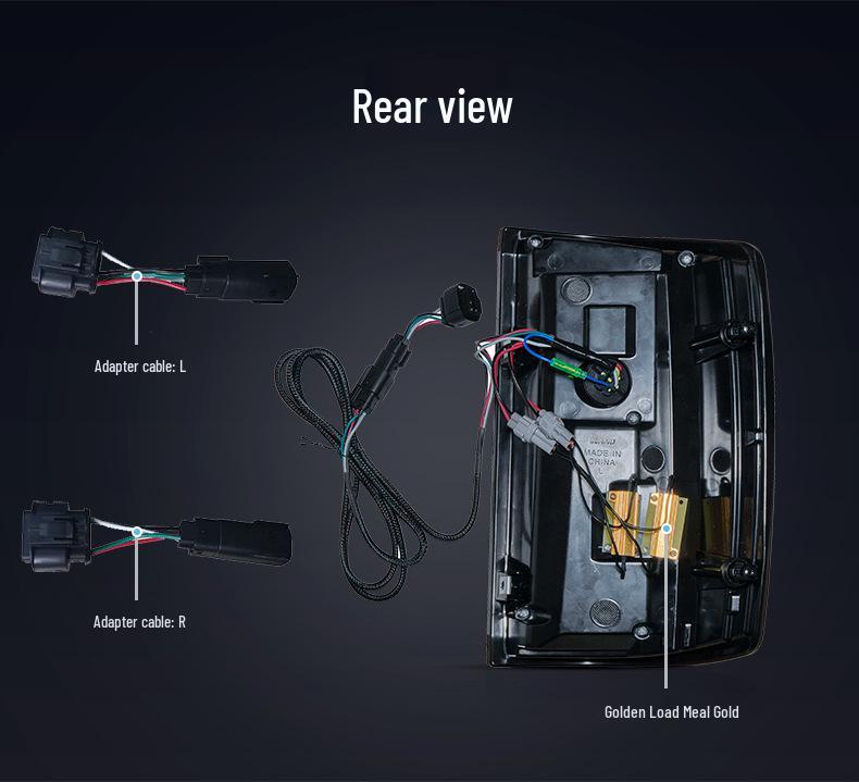 Tail & Signal Lights for 2014-2018 GMC Sierra - Welcome & Brake Functionality