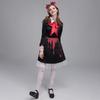 Halloween Horror Maid Costume Bloody Zombie Vampire Dress Cosplay Party Outfit Women 2025