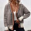 Knitted Cardigan Sweater Women's Coat Women's Clothing Spring, Autumn and Winter