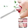 Stainless Steel Mouth Brush Double Decker Tongue Cleaner High Quality Tongue Scraper Cleaner