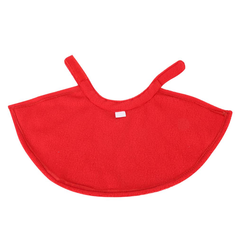 Pet Dog Cat Red Mantle Soft Costume Christmas Clothes for Rabbit Guinea Pig