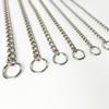Stainless Steel P-Link Twisted Double Ring Dog Collar Chain