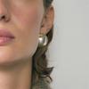 Yori Exclusive Design Stainless Steel Metal Stud Earrings Bright Anti Allergy Waterproof Charm Texture High Quality Jewelry