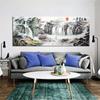 Modern Chinese Chaoyang Waterfall Canvas Painting Poster and Printed Wall Art Large Size Picture Living Room Home Decor Cuadors