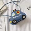 Cartoon car children's messenger bag 2025 new cute boys and girls shoulder bag decoration change gift bag trend
