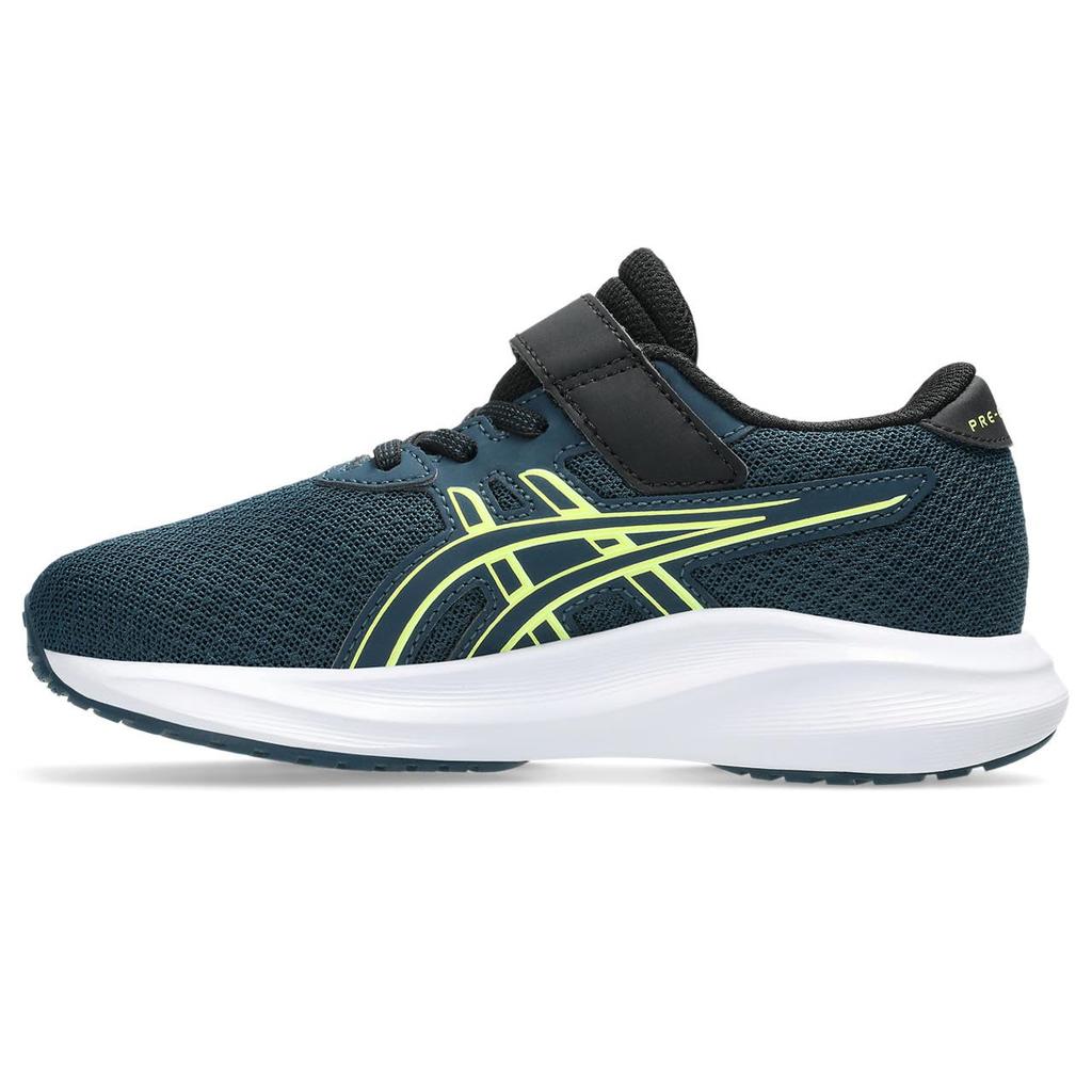 ASICS PRE EXCITE 11 PS Running Shoes Size 300 2E (1014A375), Unisex, (Tranquil Teal/Citron), 22.0 cm,