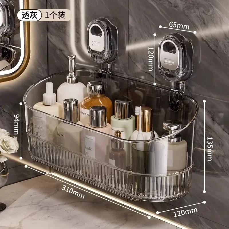 

Стойка для хранения в туалете Полка для ванной комнаты Без сверления Угловая полка Полка для душа Настенная полка Кронштейн Органайзер Шампунь Аксессуар для ванной комнаты серый