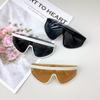 Children'S Sunglasses Fashion Baby Sunglasses One-Piece Cool Cycling Boys And Girls Glasses Hot Trend