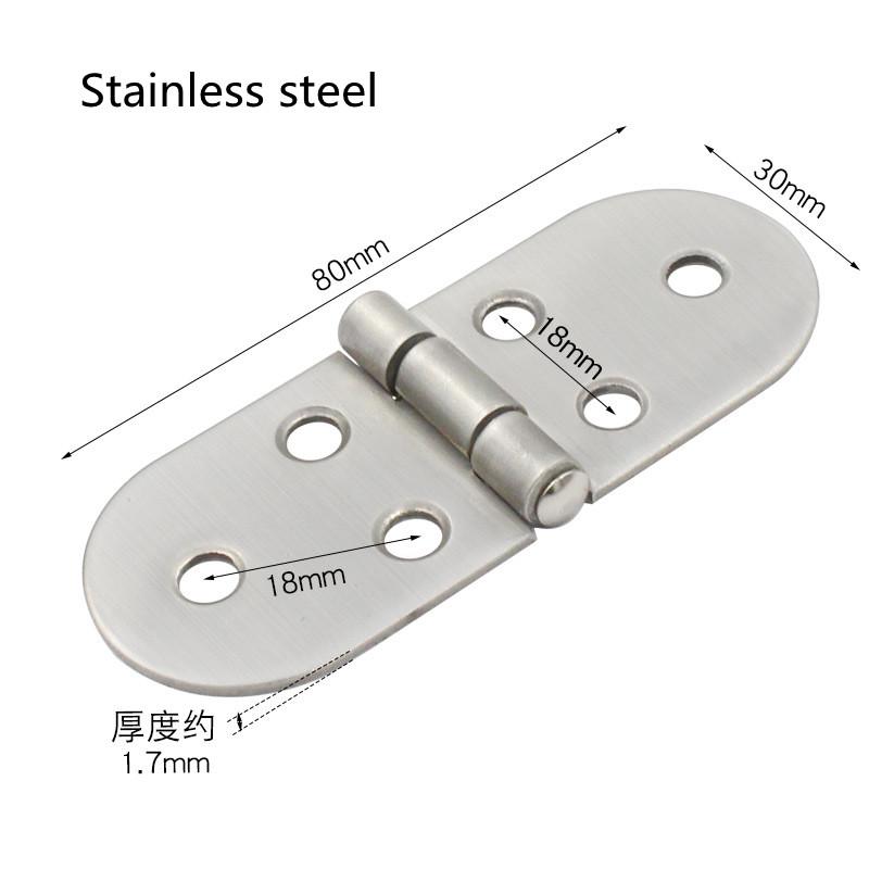 1PC Flush Hinges 180 Degree Cabinet Hinges Door Cupboard Semicircle Hinges Furniture Accessories Home Hardware