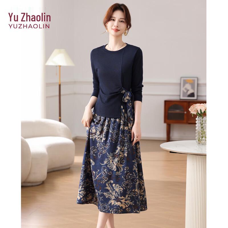 Yuzhaolin Women s Fashion Spring A-Line Midi Dress XL