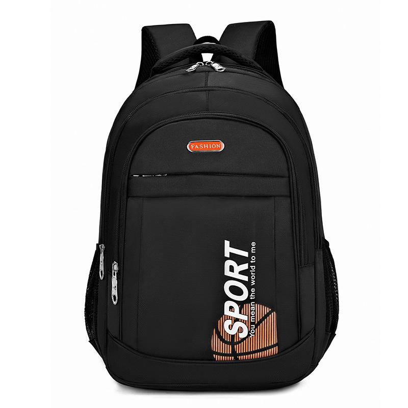 Large capacity backpack men's new fashion backpack high school schoolbag outdoor travel bag commuter computer bag