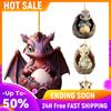 Christmas Dragon Egg Tree Pendant Novelty Hanging Ornament Cute Dragon Egg Decoration Acrylic for Home and Car Decoration