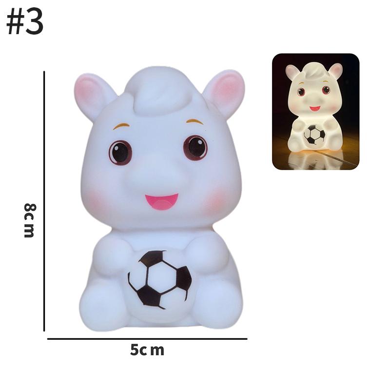 Xiaomi Cute Rabbit Lamp Decorations Desk Accessories Bunny Lamp Panda Light Ornament Cartoon Reading Light Easter Gifts