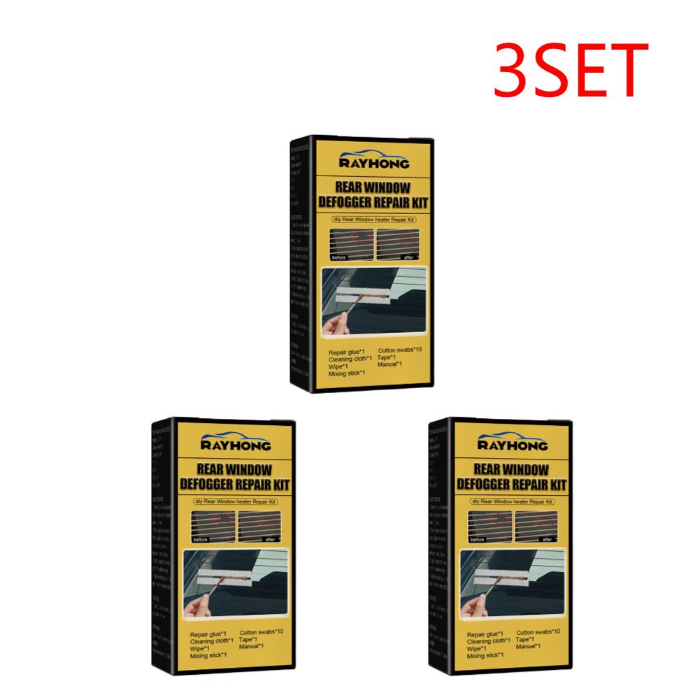 

3-10Set DIY Quick Repair Grid Defroster Kit DIY Quick Repair Scratched Broken Defroster Repair Heater Grid Lines Car Tools 3SET
