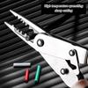 Double Head Adjustable Multi Function Quick Cut Pliers Shears With Ergonomic Grip Suitable For Professional And Home Use