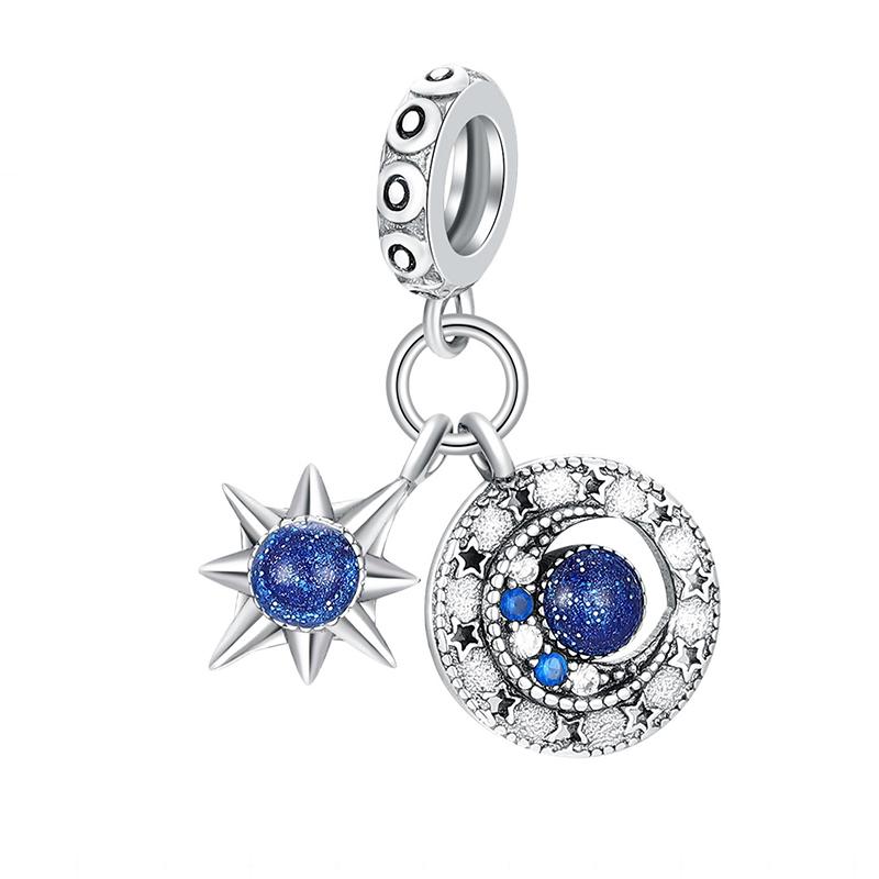 Multiple Series Charm Bead Pendant Applicable To European Plating Copper Jewelry & Diy Making Unique Fine Bracelet Gift