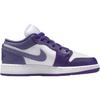 Air Jordan 1 GS Low-Top Leder Kinder Sneaker Court Purple Unisex 553560-551