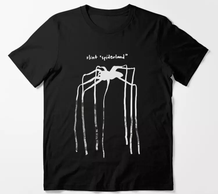 Slint Band Spiderland Black Cotton T Shirt Full Size S-5XL Unisex T-Shirt XXL