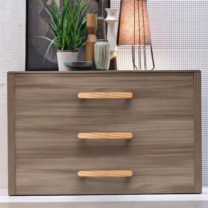 Nordische Houten Meubelgrepen Walnoothout Beukenhout Kastgrepen Kledingkast Deurgrepen Decoratie Kamer Meubilair Hardware