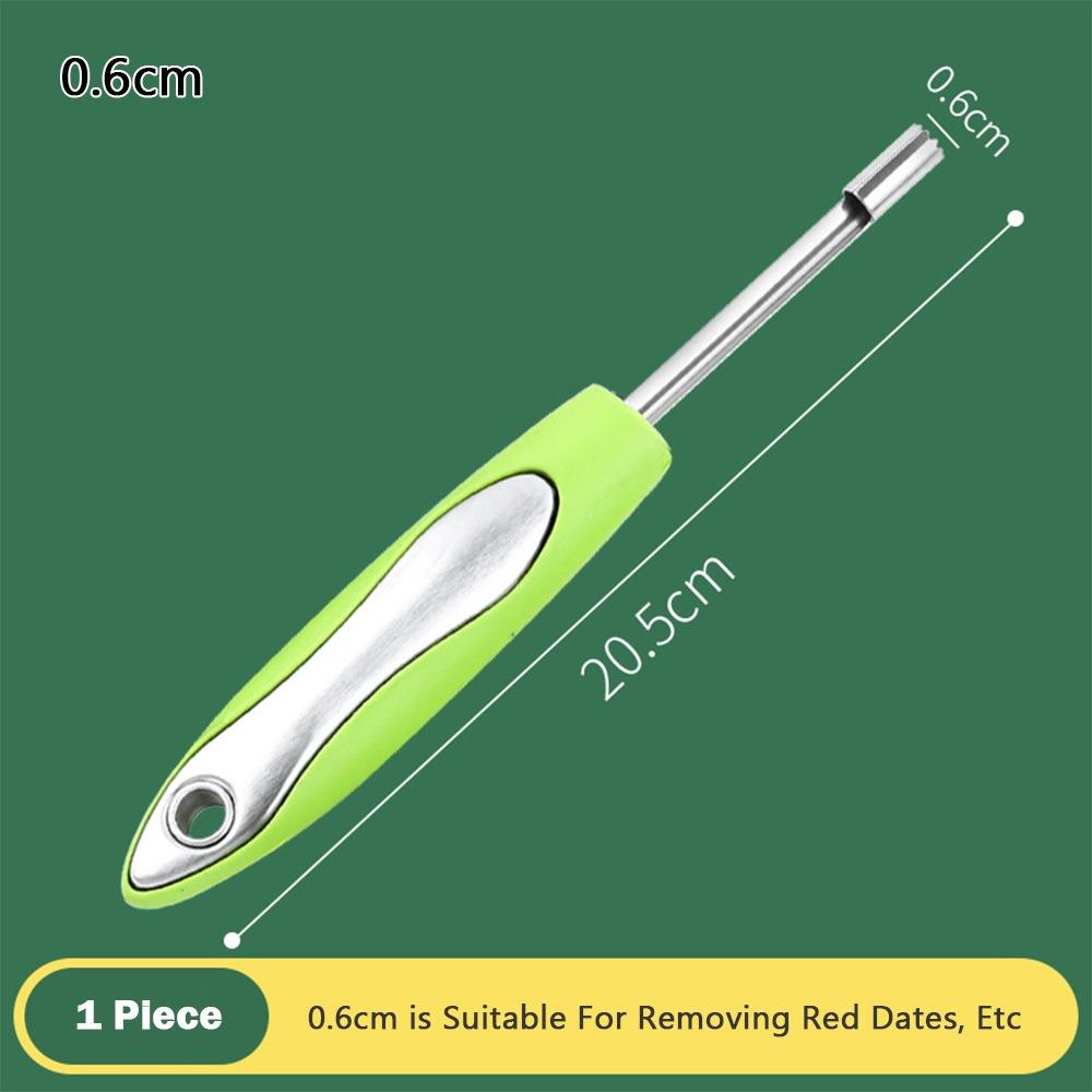 

Seed Remover Fruit Pitter Core Remover Fruit Corer New Core Seed Remover Kitchen Gadgets 0.6cm
