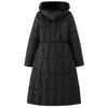 Fashion Woman Parkas Winter Long Coats Hooded Thick Warm Overcoat Women's Jackets With Belt