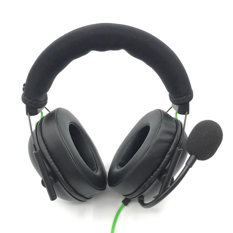 Cuscinetti auricolari in schiuma per cuffie da gaming Blackshark V2X V2Pro V2SE Cuscinetti auricolari qualificati Cuscino con cerniera per cuffie