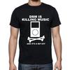DRM Killing Music Rip Off Bones Mp3 T-shirt Tee