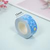 Label Tape 1 Roll Thermal Label Skicker Compatible with King Jim TEPRA LR5C Labeler Cute Thermal Paper Print Tape 15mm*4m Transparent