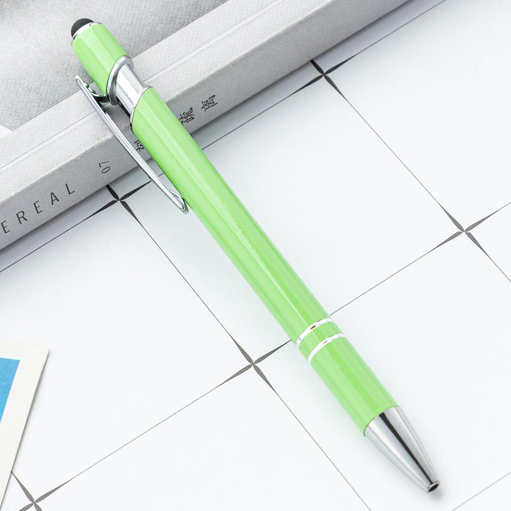 Metall-Touch-Stift, Aluminium-Stab-Stift, Meiji-Stift, Kapazitiver Touch-Stift, Kugelschreiber, Handschrift-Touchscreen-Stift