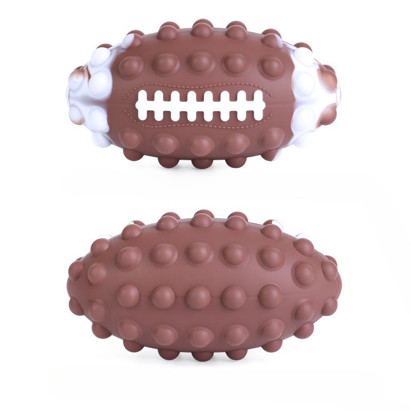 3D Football Pinch Ball Silicone Decompression Toy for Kids Stress Relief Vent Squeeze Ball Fun Gift