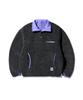 MADDEN Sherpa Reversible Pullover Jacket Charcoal