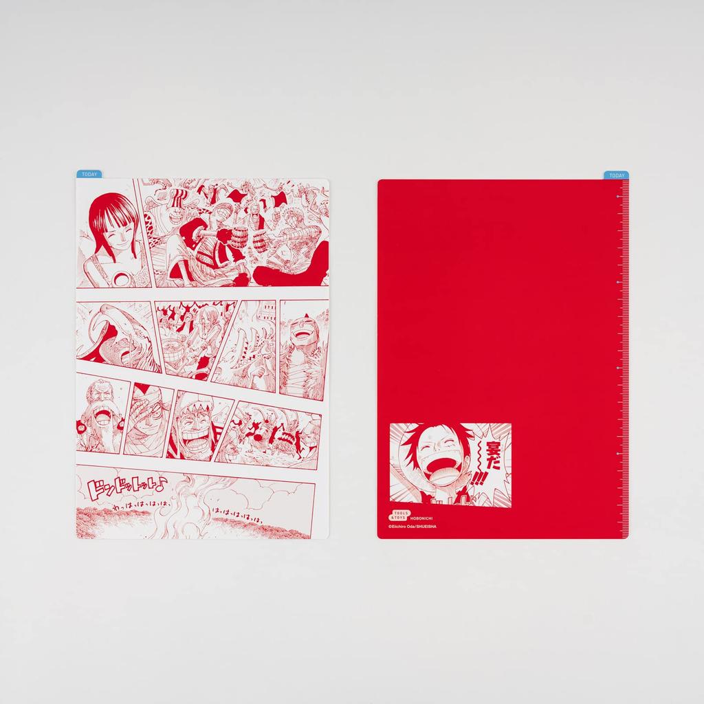 Hobonichi ONE PIECE Memories Sky Island A5 Size Desk Red magazine/Hobonichi Pad,