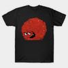 Herren Schwarzes Print-T-Shirt Aqua Teen Hunger Force No-Cut Transferpapier Druck Baumwoll-T-Shirt