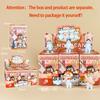 Cartoon Mofusand Series Fried Shrimp Dress Up Modeling Series Blind Box Cute Heal Cat Car Ornament Mystery Box Surprise Fun Gift