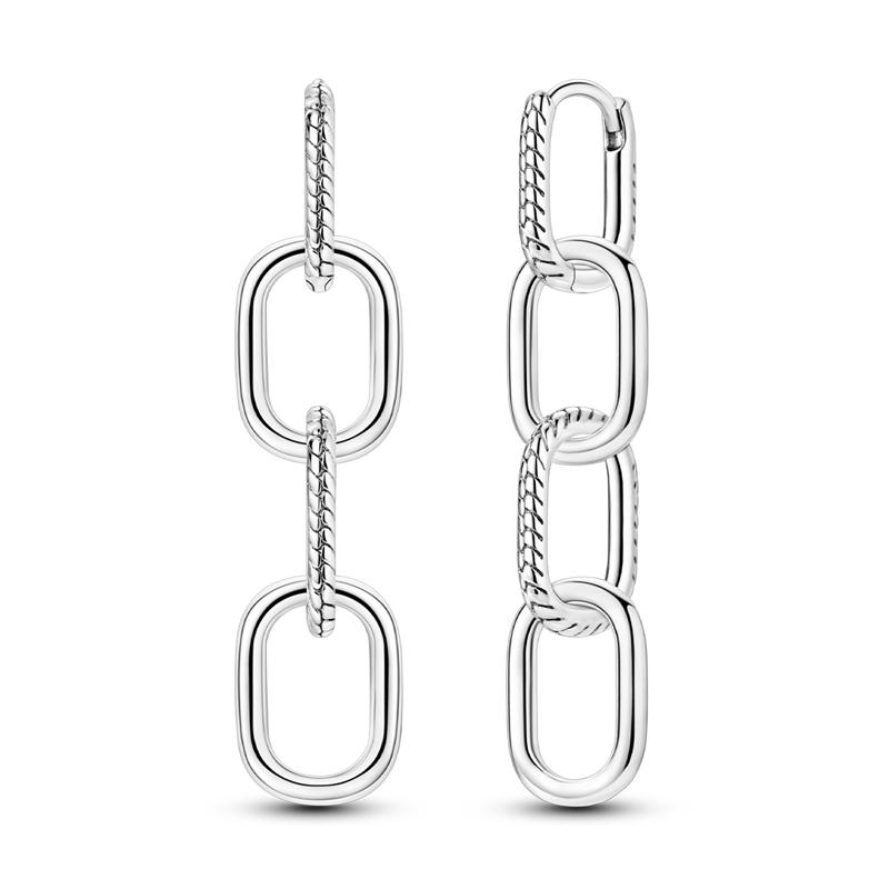 2025 New 925 Sterling copper Hoop Earrings Flowers Zircon Drop Earrings Stud For Woman Fine Birthday Wedding Party Zircon Gifts