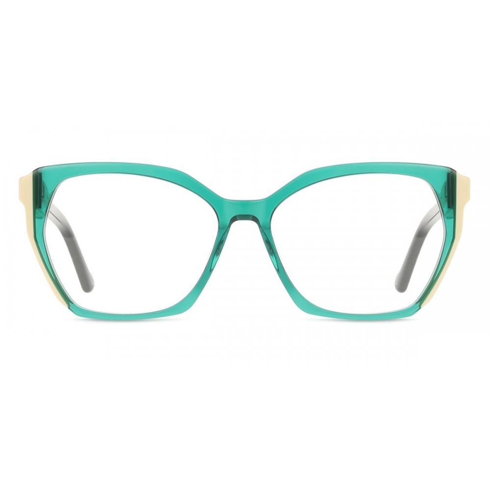 Full Rim Cat Eye Transparent Dark Green Smartbuy Collection Vinz Jsv 320 068 Fashion Women Eyeglasses