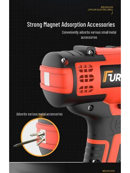 Wielofunkcyjny zestaw narzędzi elektrycznych z wiertarką i śrubokrętami